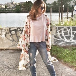 Band of Gypsies Tie Sleeve Kimono